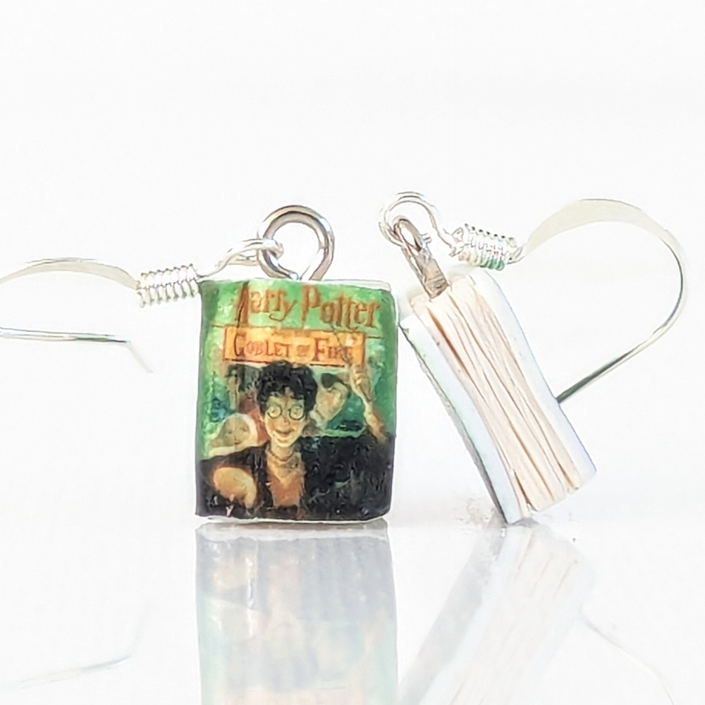 Harry Potter Book Earrings
